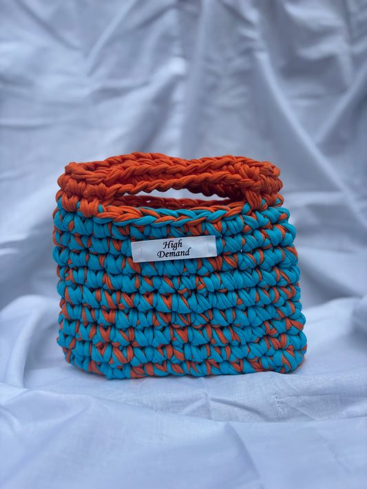 Blue and Orange Florence bag