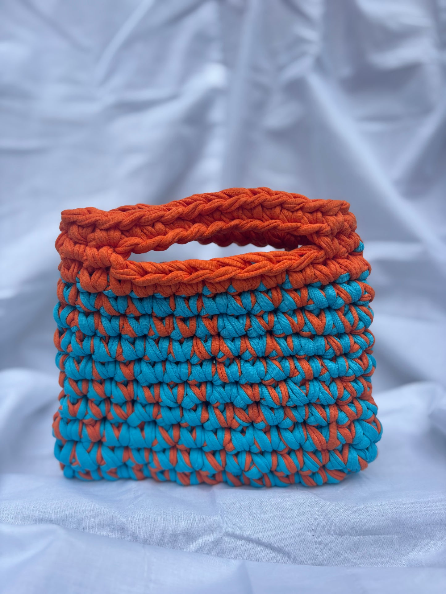 Blue and Orange Florence bag