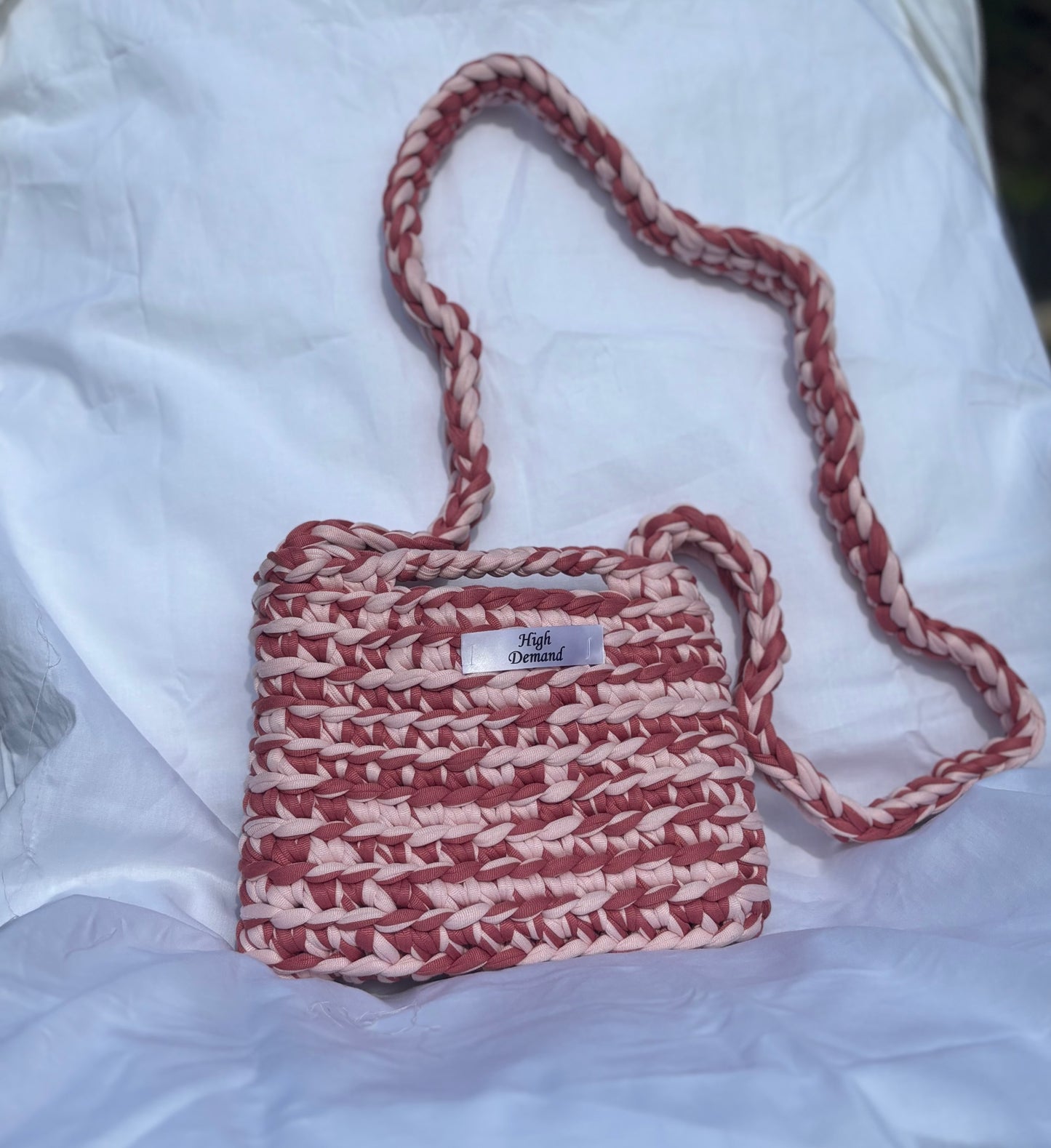 Pink mix Lille Bag