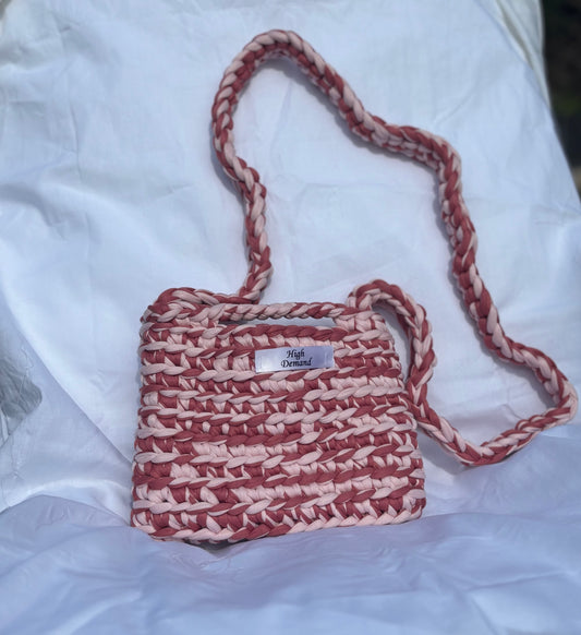 Pink mix Lille Bag